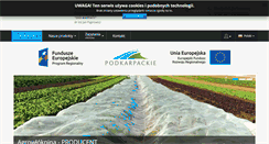 Desktop Screenshot of ekokarpaty.pl